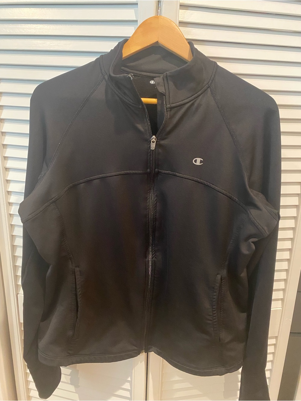 Champion Black Full-Zip Performance Jacket